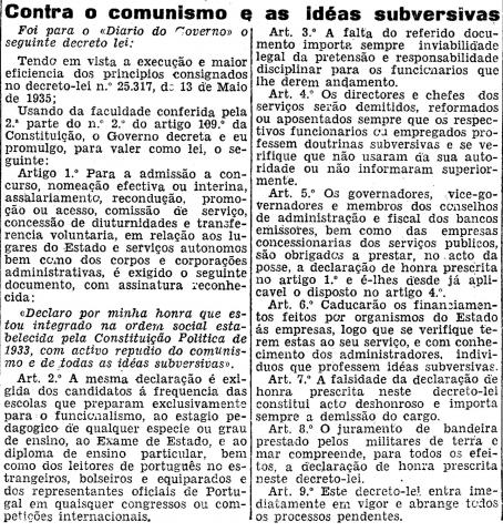 Decreto-Lei n.º 27003, de 14 de setembro de 1936